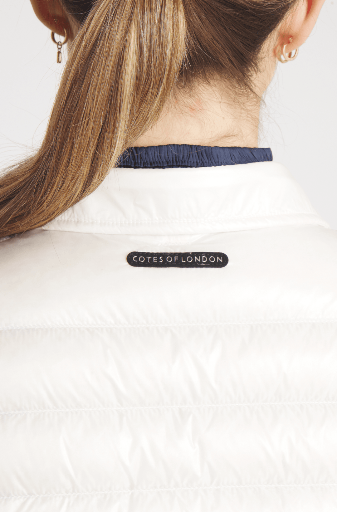 The Harrow Royale | Down Shirt | Ivory - Cotes of London