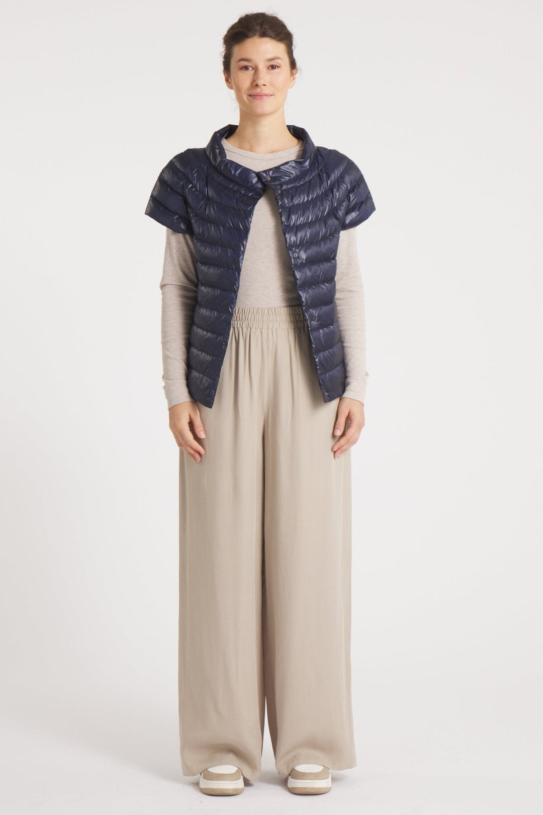 The St Barts | Down Vest | Navy - Cotes of London
