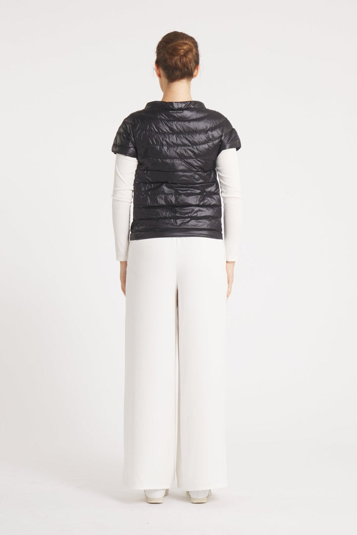 The St Ives | Down Vest | Midnight Black - Cotes of London